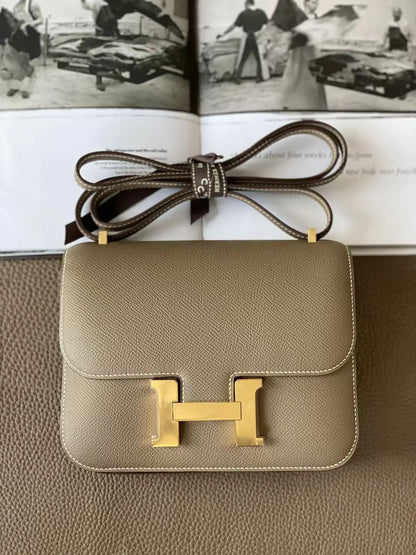 エルメス コンスタンス 18 エトゥープ エプソン ゴールド金具