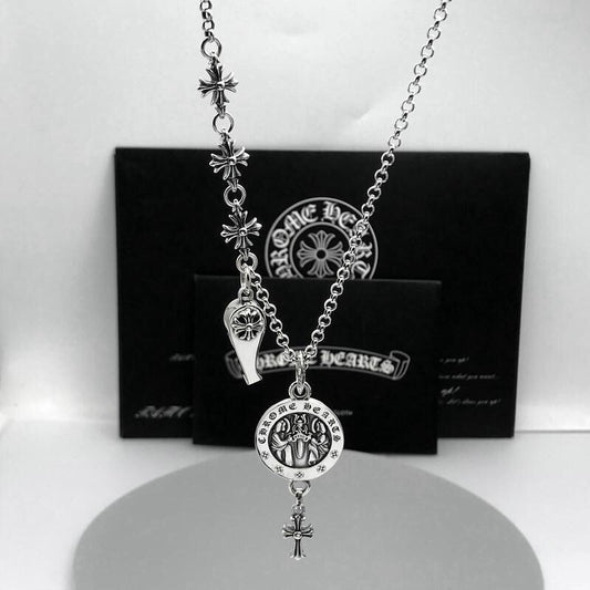 Chrome Hearts クロムハーツ エンジェルメダル ネックレス
