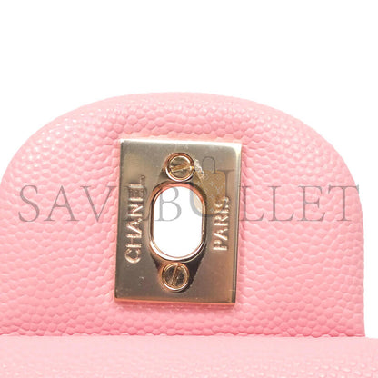シャネル キャビア キルティング スモール ダブルフラップ 1400535 (23*13*6cm)