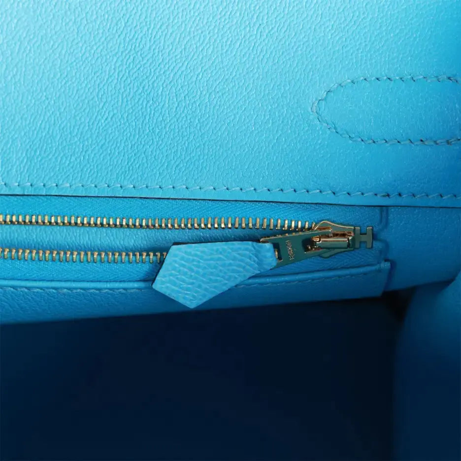 エルメス バーキン 30 セレスト エプソン ゴールド金具