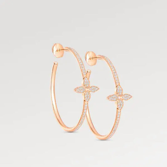 LV ルイ・ヴィトン イディール ブロッサム フープス Q96839