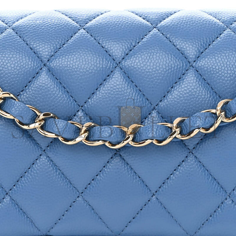 シャネル キャビア キルティング ミディアム ダブルフラップ AS1112 (25*15*6cm)