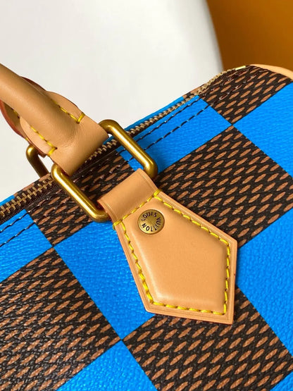 ルイ・ヴィトン N40585 スピーディ25 バンドリエール ダミエ・ポップ