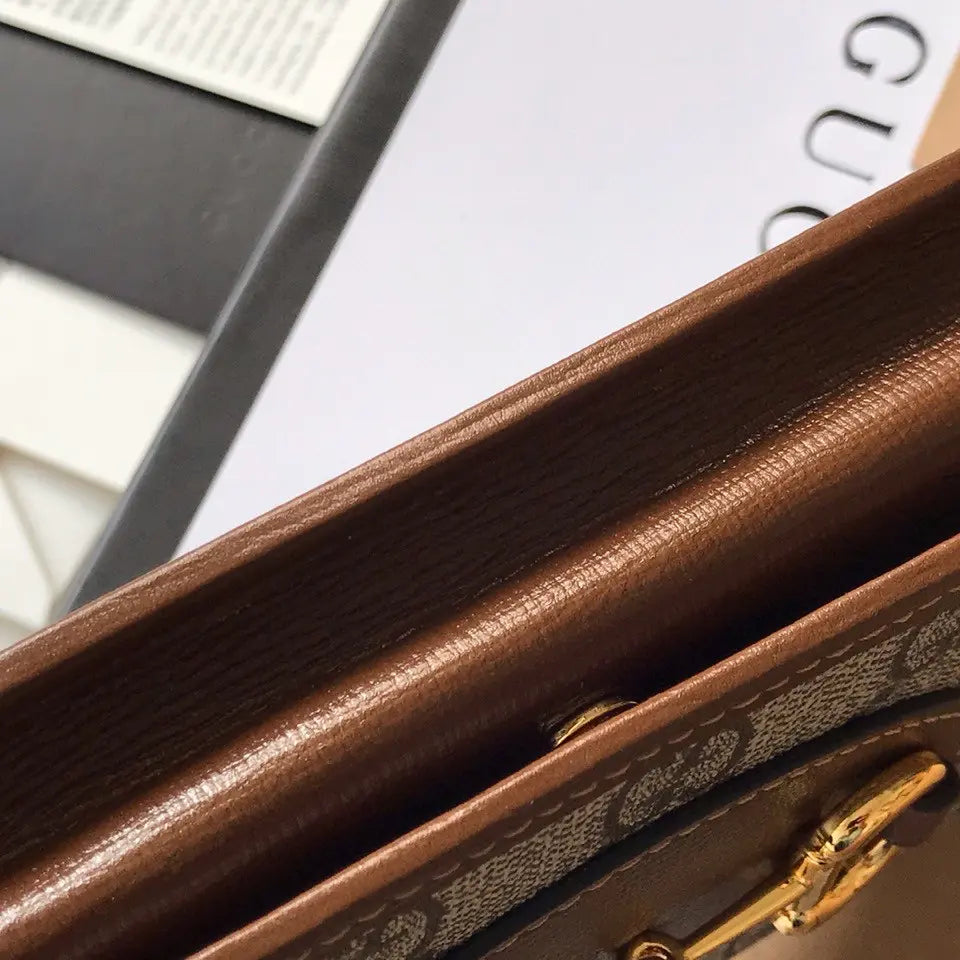 グッチ ホースビット 1955 チェーン付きウォレット