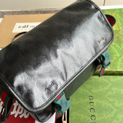 グッチ モノグラム バックルディテール ショルダーバッグ – BG054