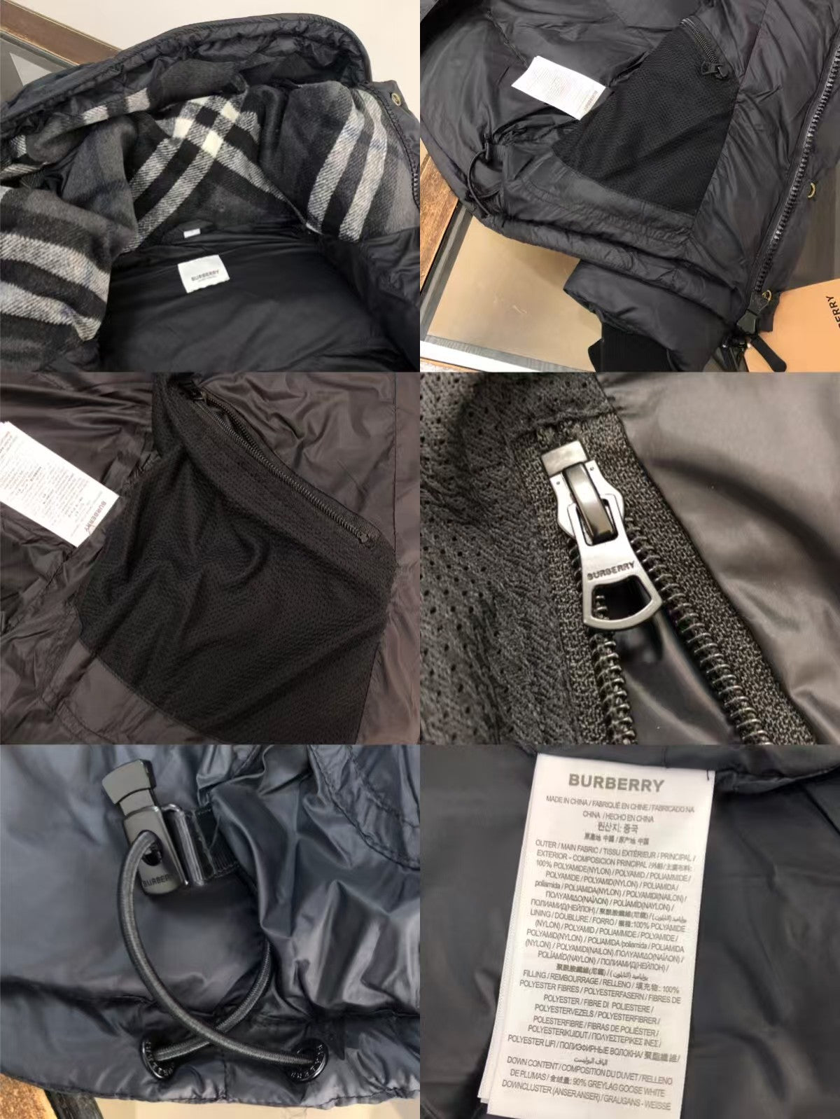 【BUREERRY旗艦店】（バーバリー）着脱式ダウンジャケット、ご好評に付き再入荷！！