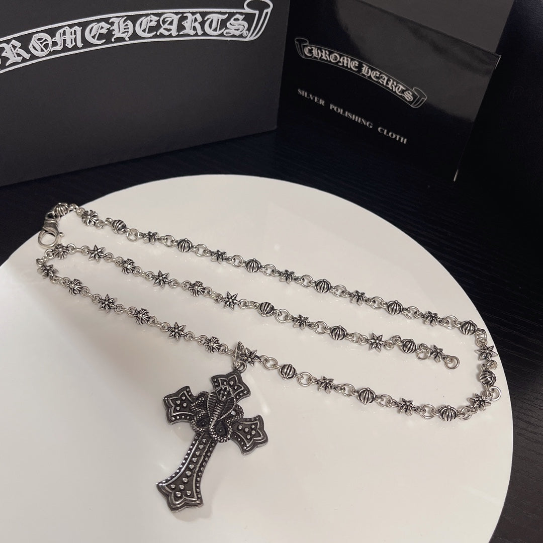 【CHROME HEARTS】ネックレス、新しいネックレス万能シンプルファッションオーナメント