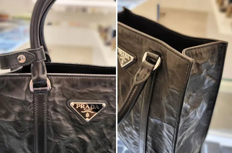 ★PRADA★ナッパ レザー ミニ トート ショルダーパック