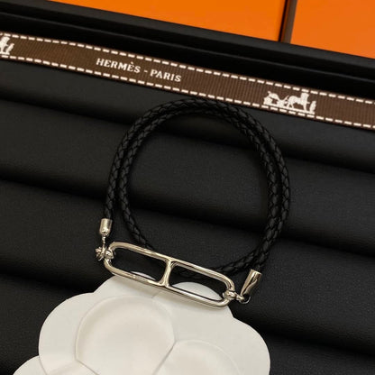 偽エルメスロゴブレスレット