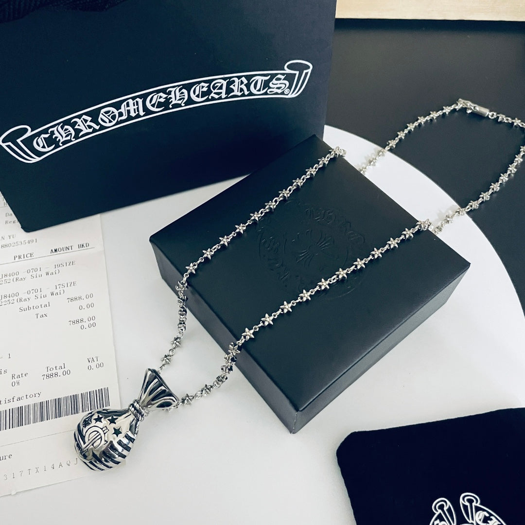 【CHROME HEARTS】ネックレス、新しいネックレス万能シンプルファッションオーナメント