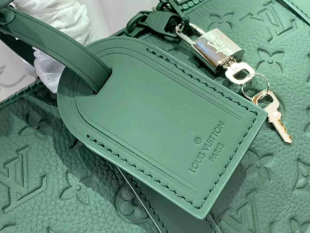 ルイ・ヴィトン キーポル・バンドリエール 50 フォレストグリーン – LW188