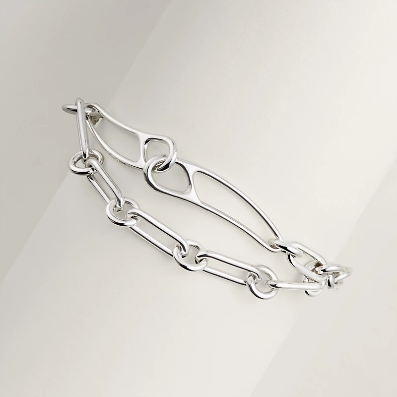 エルメス シェーヌダンクル パンク ブレスレット 新入荷