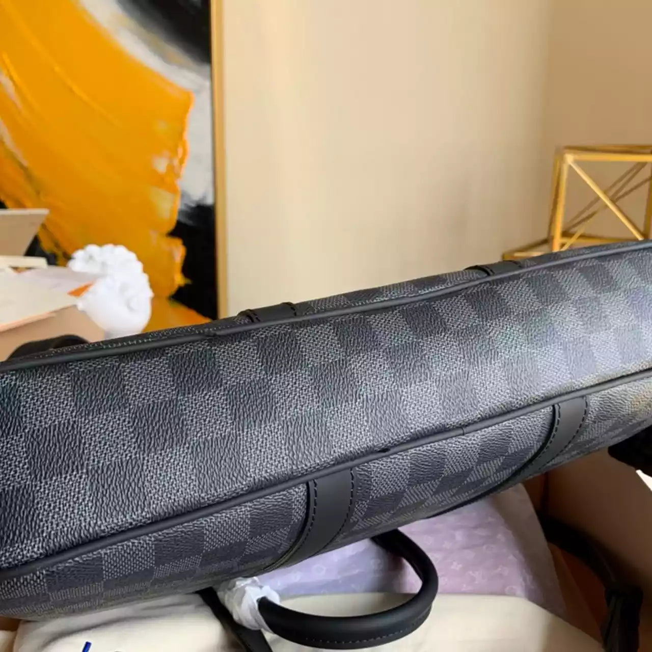 トラベルブリーフケース ダミエ・グラファイト キャンバス N41478 – LW327