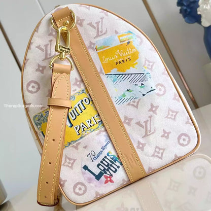 キーポル バンドリエール 45 モノグラム デューン キャンバス – LW309