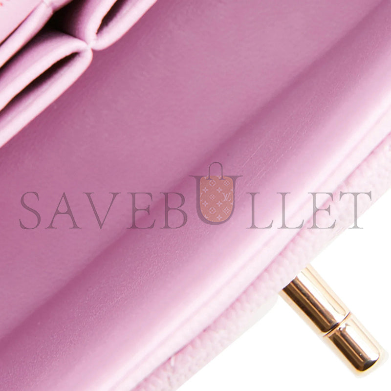 シャネル キャビア キルティング ミディアム ダブルフラップ 1051142 (25*15*7cm)