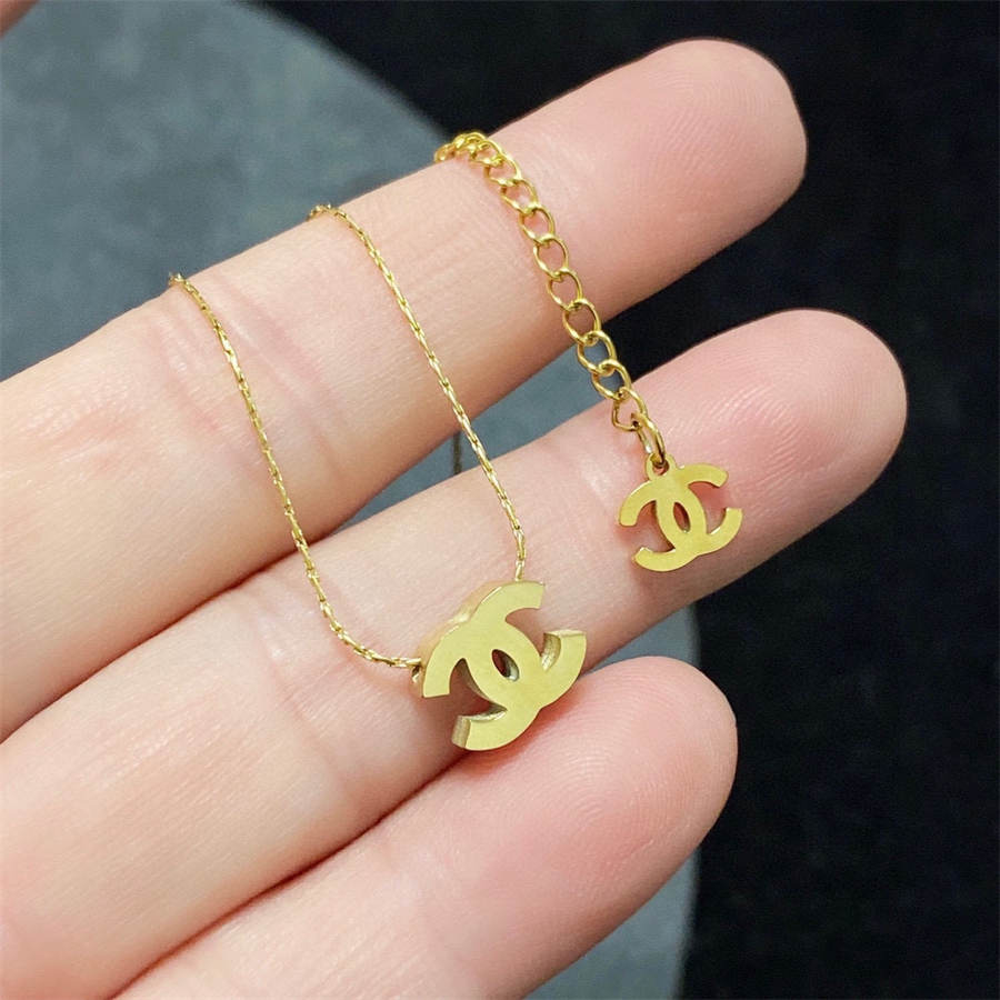 シャネル ダブルC ファインネックレス