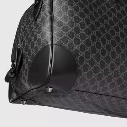 GGマーモント スモールトップハンドルバッグ（ブラックレザー）– BG074