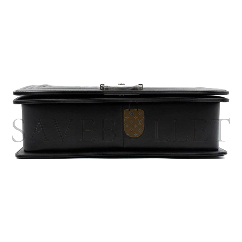 シャネル キャビア ラージ キルティング ボーイ フラップ ブラック A92193 Y83338 94305 (28*17.5*7.5cm)