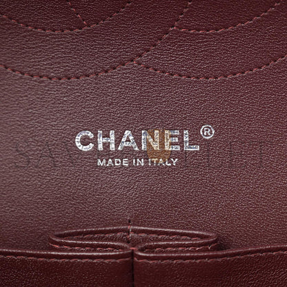 シャネル キャビア キルティング ジャンボ ダブルフラップ ブラック 1633607 (30*20*9cm)