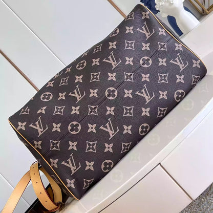 スピーディー P9 バンドリエール 50 モノグラム ソフトカーフスキン M46962 – LW359