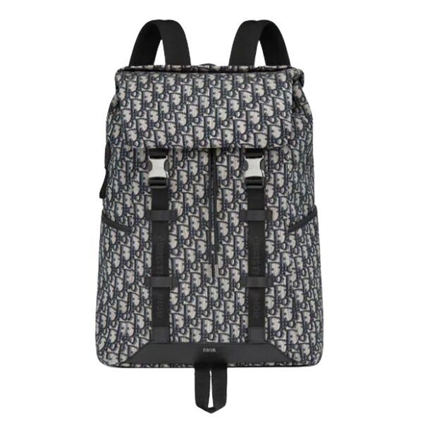 ディオール エクスプローラー バックパック ベージュ＆ブラック オブリーク ジャカード – DIO021