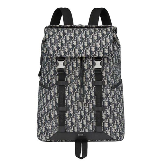 ディオール エクスプローラー バックパック ベージュ＆ブラック オブリーク ジャカード – DIO021