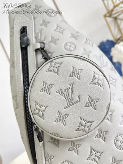 デュオ スリングバッグ サンド モノグラム シャドウ M14916 – LW274