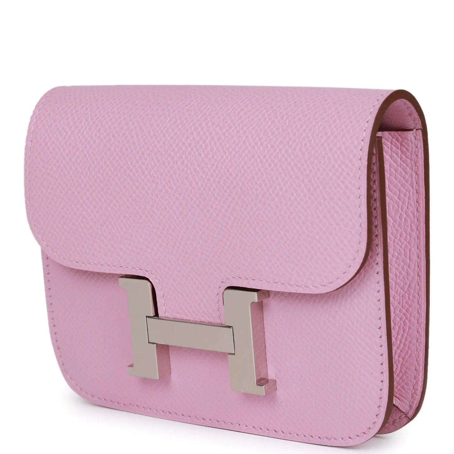 エルメス コンスタンス スリムウォレット モーヴ シルベストル エプソン パラジウム金具