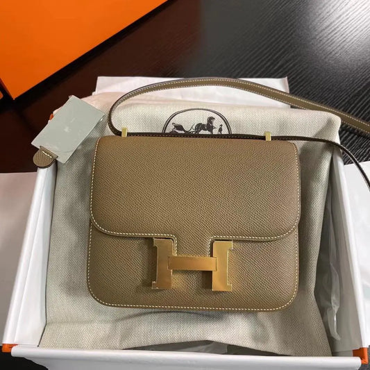 エルメス コンスタンス 18 エトゥープ エプソン ゴールド金具