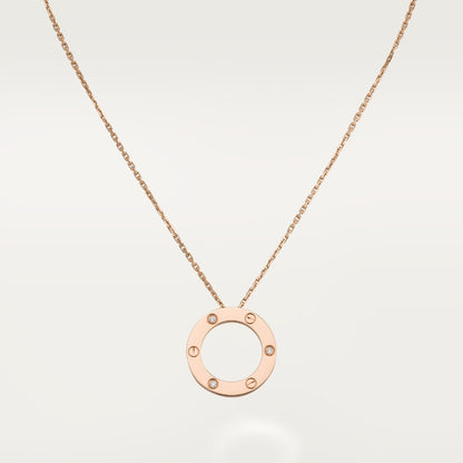 ラブネックレス、3ダイヤモンド