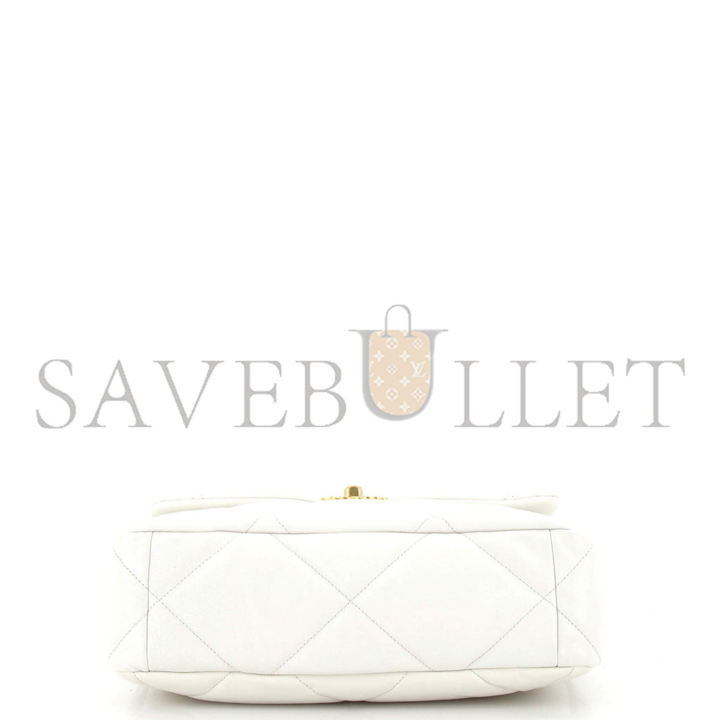 シャネル マスター 19 フラップバッグ キルティングレザー ラージ (30*20*10cm)