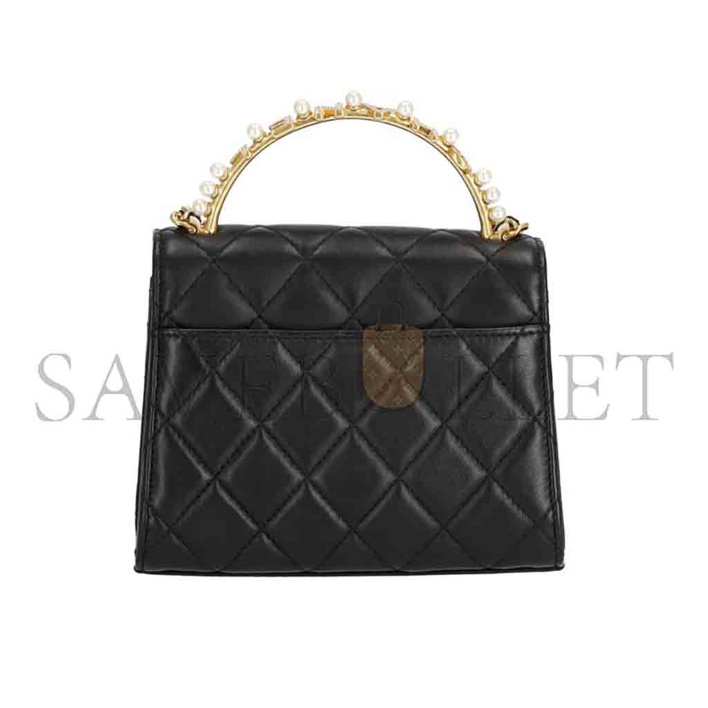 シャネル マスターフェイクパール ココハンドル マトラッセ チェーンショルダーバッグ (15*12*6cm)