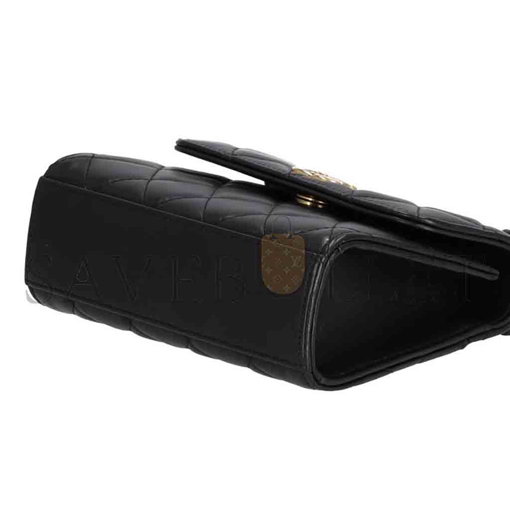 シャネル マスターフェイクパール ココハンドル マトラッセ チェーンショルダーバッグ (15*12*6cm)