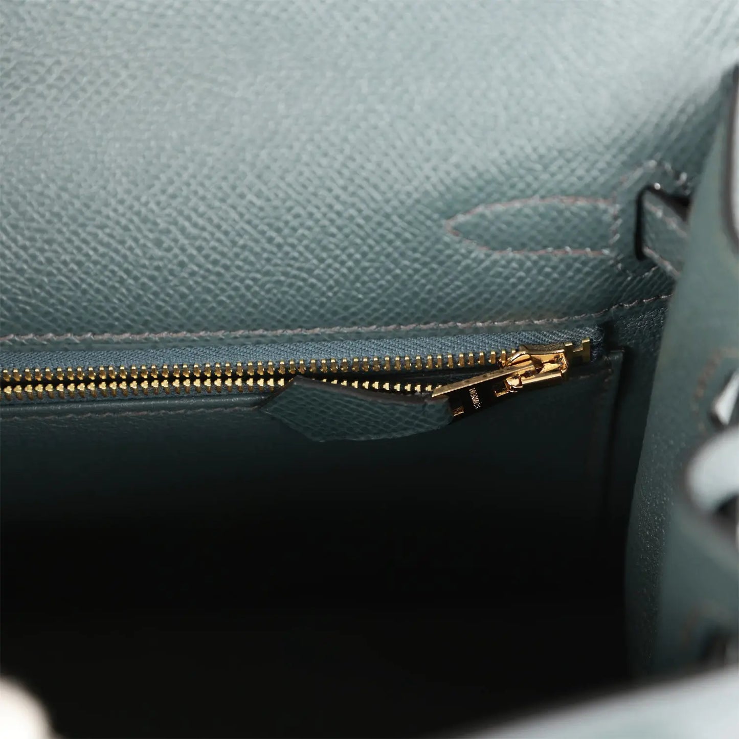 エルメス ケリーセリエ 25 ブルーオラージュ エプソンゴールド金具