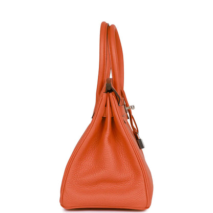 エルメス バーキン 30 オレンジポピー クレマンス パラジウム金具