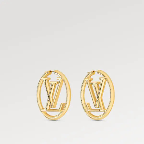 LV ルイ・ヴィトン ルイーズ フープ GM イヤリング M64288