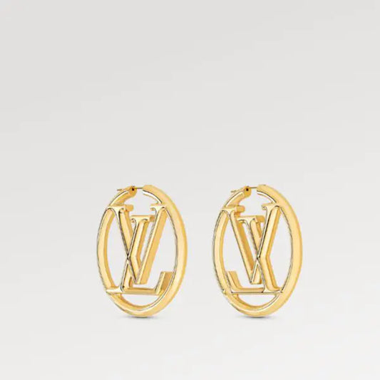 LV ルイ・ヴィトン ルイーズ フープ GM イヤリング M64288
