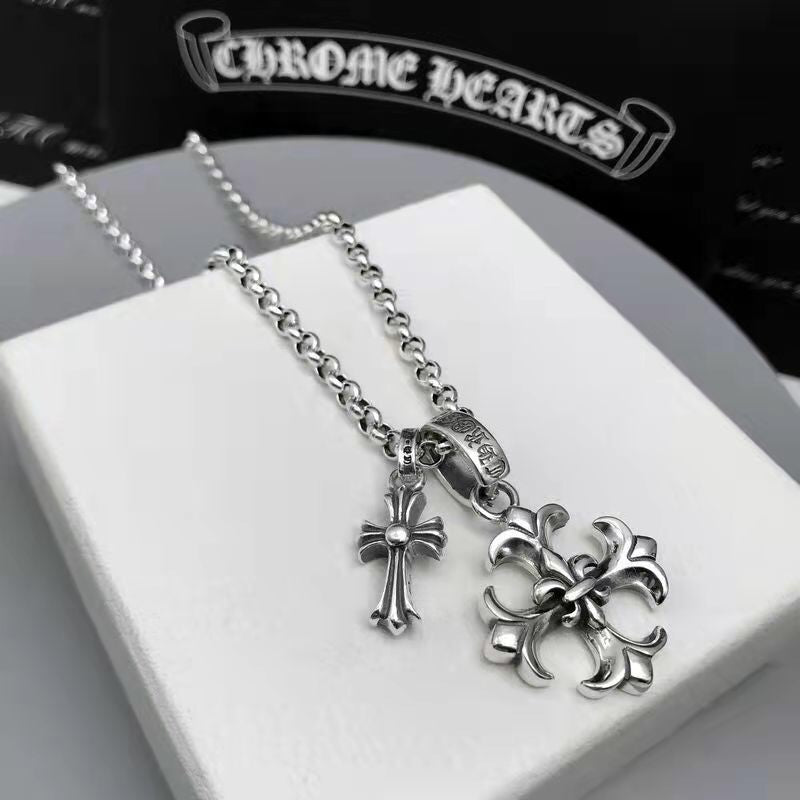 Chrome Hearts クロムハーツ クロスネックレス 55cm