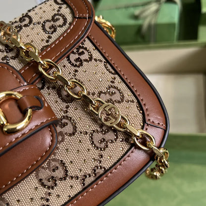 グッチ ホースビット 1955 GG ミニバッグ