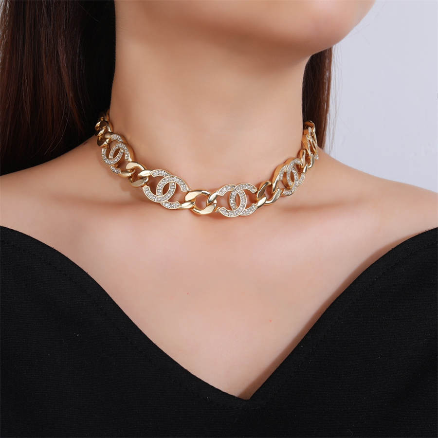 シャネル ミディアム ヴィンテージ ダブルC クラスプ チェーン