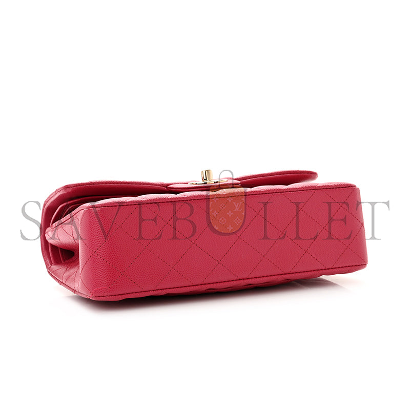 シャネル キャビア キルティング スモール ダブルフラップ 1411761 (23*14.5*6cm)