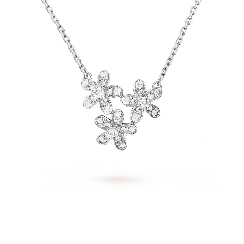 ヴァン クリーフ＆アーペルの新着ソクラテ ペンダント、3 つの花