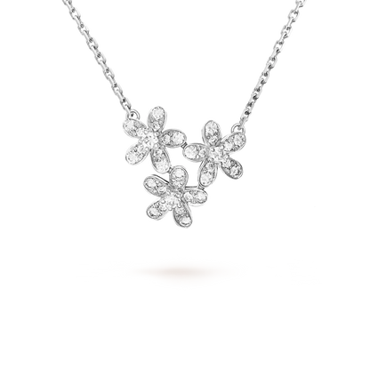 ヴァン クリーフ＆アーペルの新着ソクラテ ペンダント、3 つの花