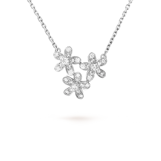 ヴァン クリーフ＆アーペルの新着ソクラテ ペンダント、3 つの花