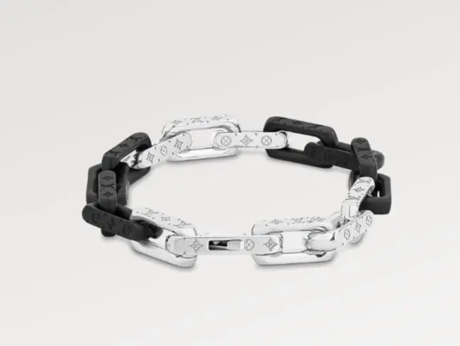 LV ルイ・ヴィトン モノグラム チェーンブレスレット M00686