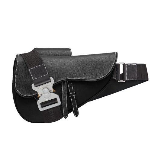 ディオール サドルバッグ ブラック グレインカーフスキン – DIO042