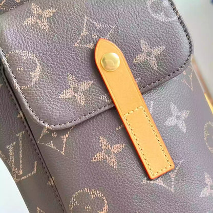 クリストファー MM バックパック ブラウン モノグラム カーフレザー M14038 – LW338