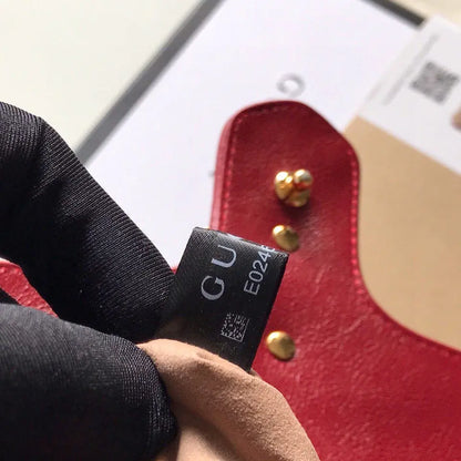 GGマーモント ミニキルティングショルダーバッグ