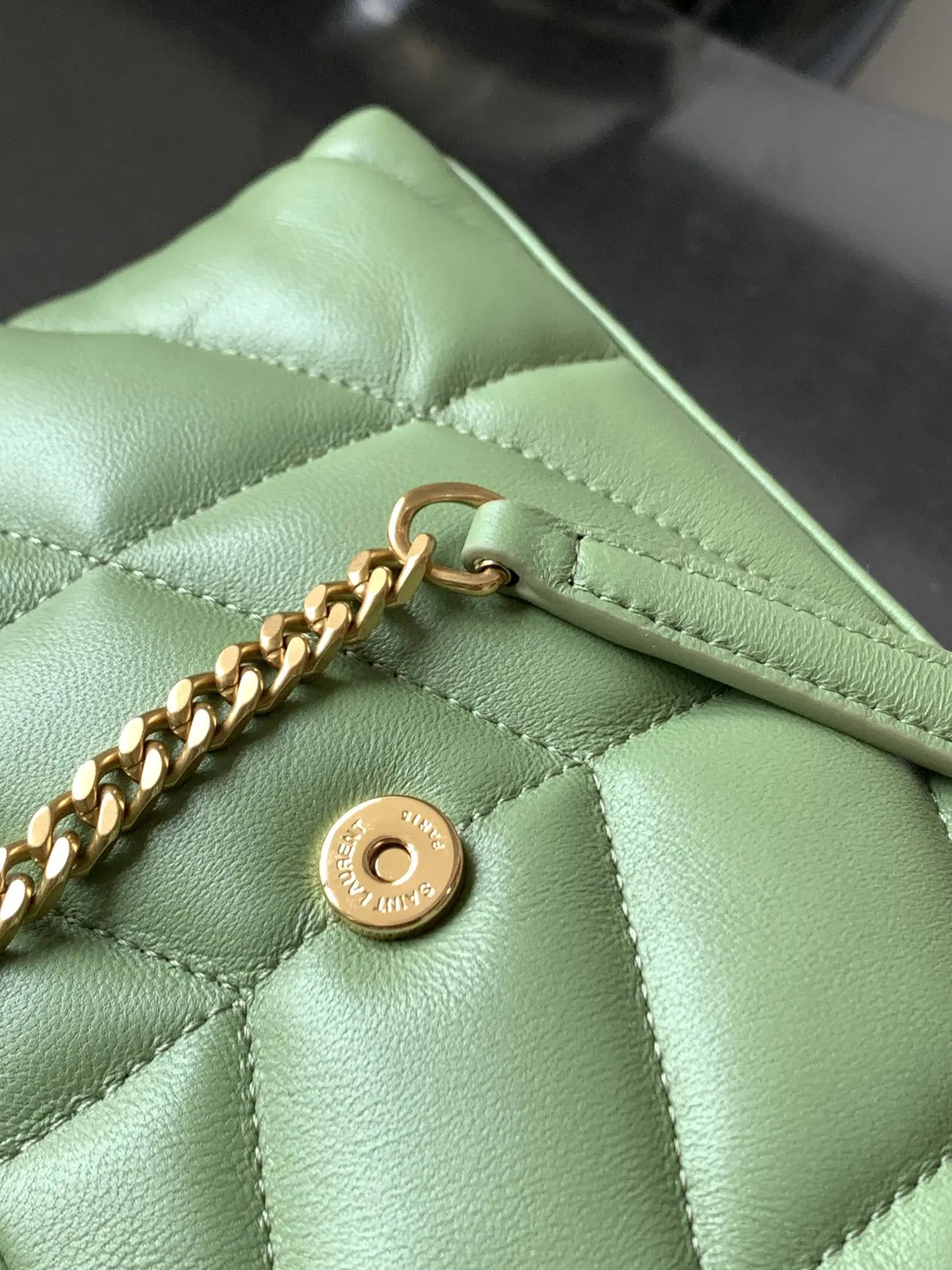 ジャージー素材のパファートイバッグ