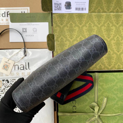 GGブラック スモール メッセンジャーバッグ